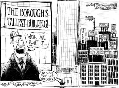 The real skyscraper race Downtown