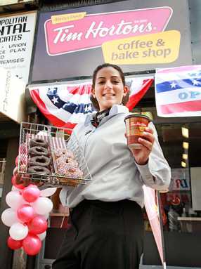 D’oh nuts! Tim Hortons replaces Dunkin Donuts in two Downtown spots