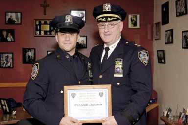 Another honor for cop