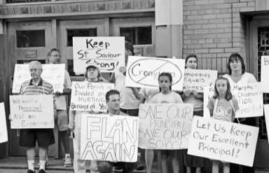 Parents charge cronyism