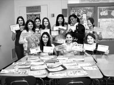 I.S. 278 helps fill food pantries