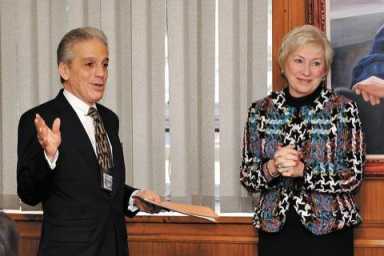 Downstate hosts SUNY chancellor