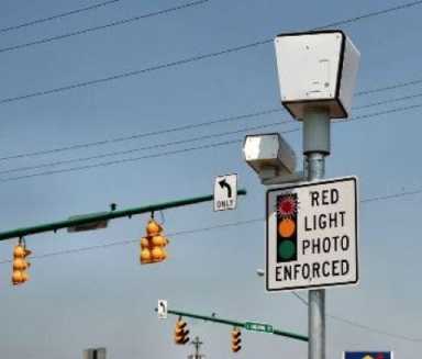 Red light camera thieves caught