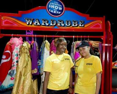 On the job at the Coney Island Circus