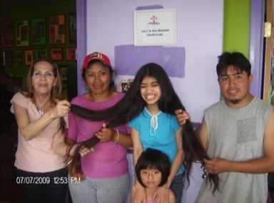 Hair’s to you: Coney Island girl donates locks to less fortunate peers