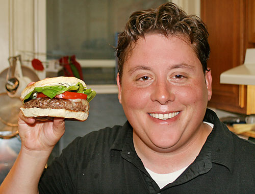 King of the grill! This man makes the borough’s best burger