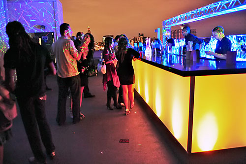 Hotel Le Bleu has finally raised the roof — with a bar!