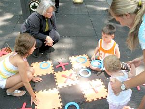 Boost for Galapo playground in S’head bay