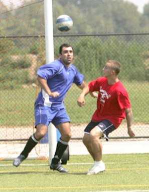 9/11 tribute on the soccer field