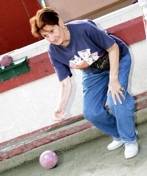 Bocce is life at area park