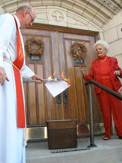 Praise the Lord! Mortgage free at last