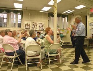 McMahon talks health care plan