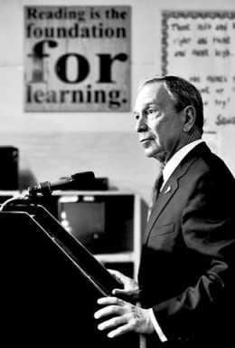 Iron Mike Bloomberg asserts new school rules