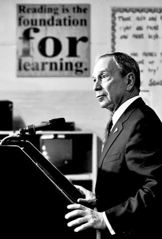 Iron Mike Bloomberg asserts new school rules