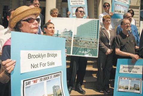 Dock Street protest reaches City Hall steps