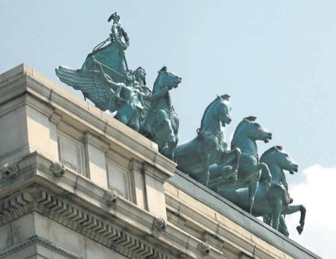 Preservation in action for Prospect Park statuaries