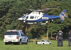Emergency landing for chopper
