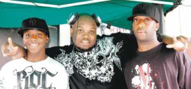 Newkirk ave. Neighbors enjoy Summer sun splash