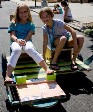 Soap box derby brings out the racer in kids