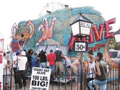 A sideshow%A0 swan song