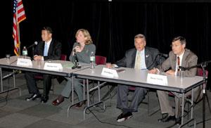 Fireworks explode at comptroller debate