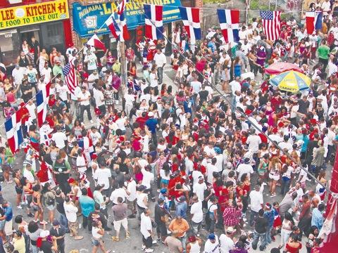 Dominican Pride on parade in Williamsburg