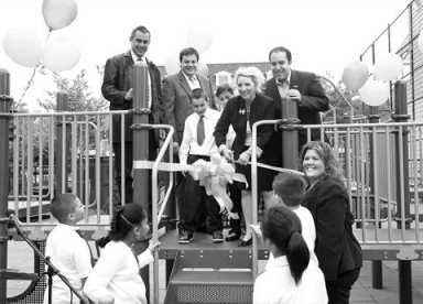 Game on! P.S. 48 unveils new playground