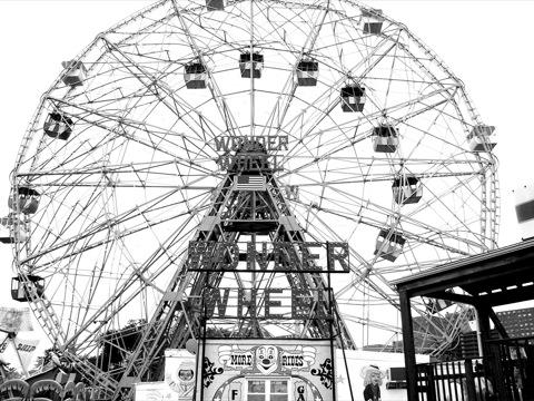 Coney Island still rolling