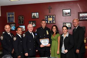 Brass smiles on local cop