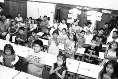 Kids get second chance at learning English.