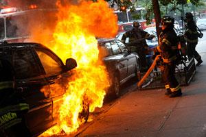 Hot wheels on Sixth Street!