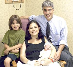 Skaller family’s blessed event