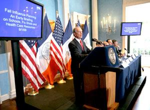 NYC on guard against h1n1