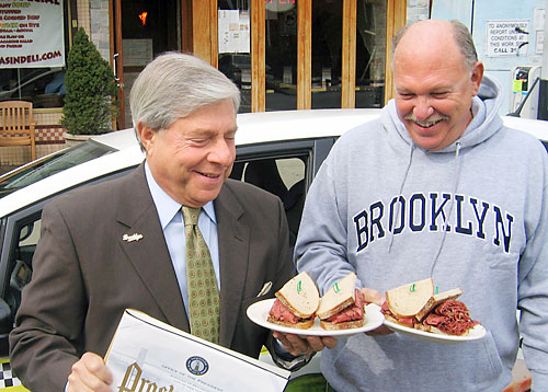 Marty: This is a nice sandwich!