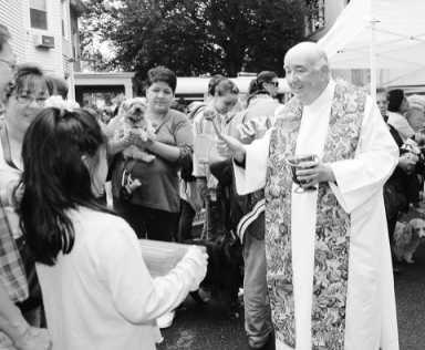 St. Edmund’s church blesses a furry flock