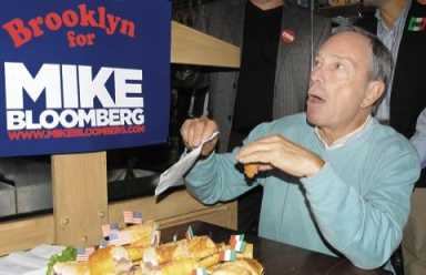 Bloomie chows down on B’hurst sandwich