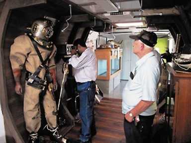 Green-mobile hits Borough Hall.