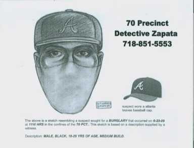 Masked burglar hogties victim