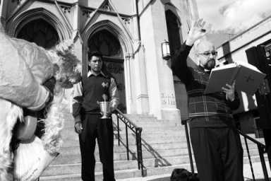 St. Rose of Lima blesses pets