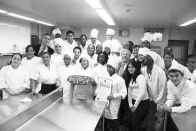 Cooking with gas: student chefs get new kitchen