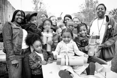 P.S. 15 makes a merry noise