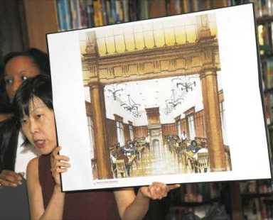 Self-service library book check-out