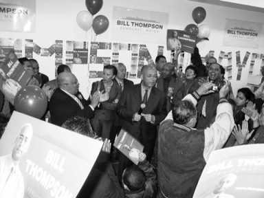 Thompson opens up campaign office here