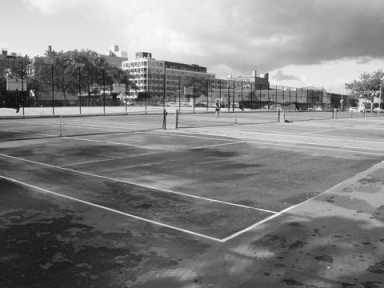 McCarren Tennis Rallies to Fix Courts