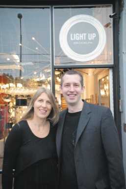 Bright idea on North 11th Street