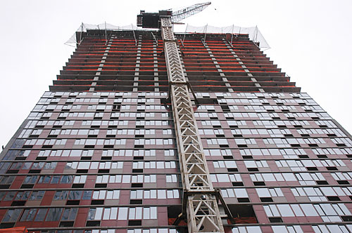 Downtown tower keeps going and going and going…