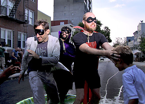 These superhero rockers saved rock and roll — in 2048!