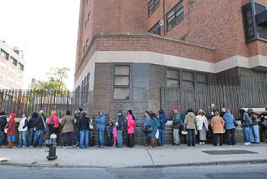 On the line for a not so free flu shot