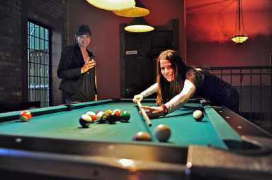 And where to play at a bar