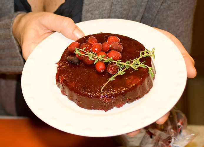 And of course you need cranberry sauce